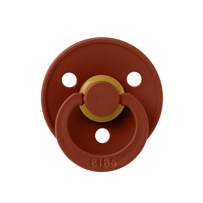 BIBS Colour Pacifier Rust - Size 2